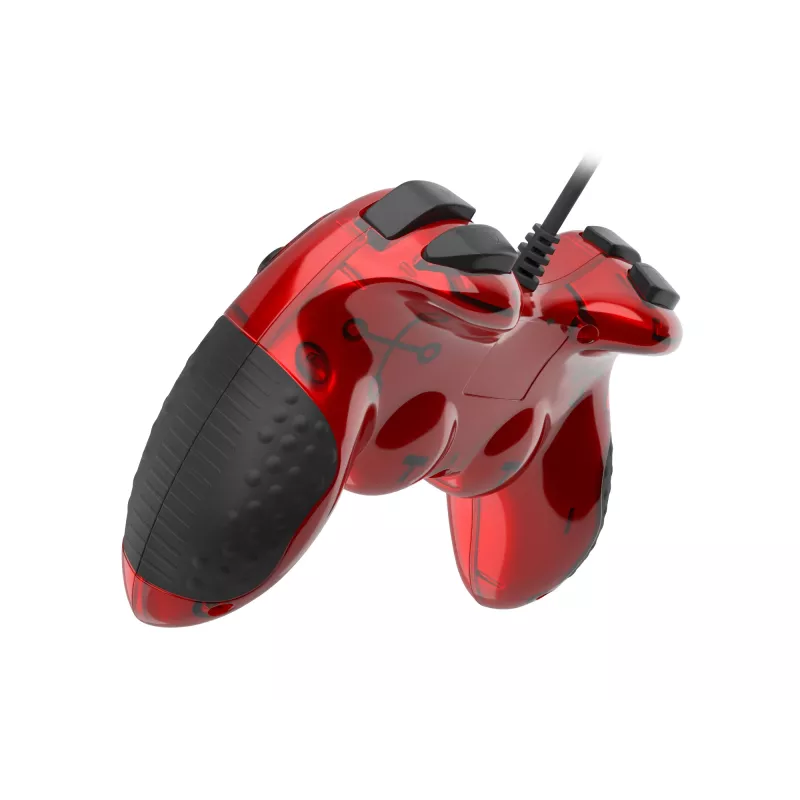 GENESIS MANGAN 200 Red USB 2.0 spēļu kontrolieris Analogais / Digitālais PC