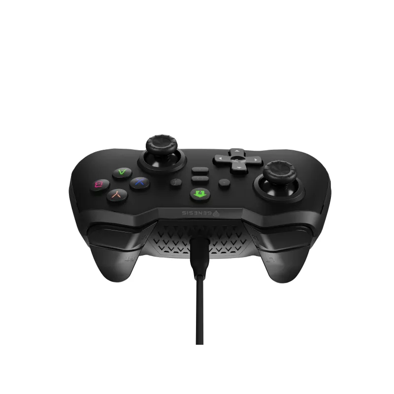 GENESIS Mangan 300 Melns USB spēļu kontrolieris analogais / digitālais Android, Nintendo Switch, PC