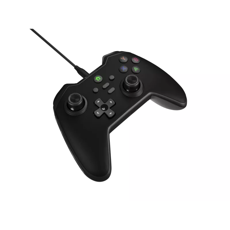 GENESIS Mangan 300 Melns USB spēļu kontrolieris analogais / digitālais Android, Nintendo Switch, PC
