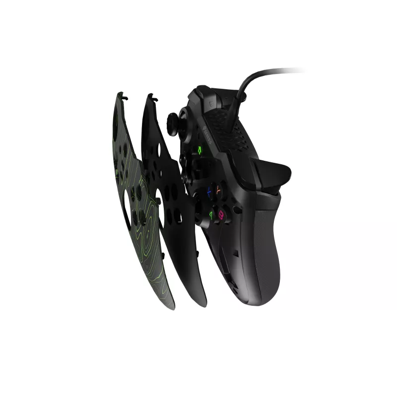 GENESIS Mangan 300 Melns USB spēļu kontrolieris analogais / digitālais Android, Nintendo Switch, PC