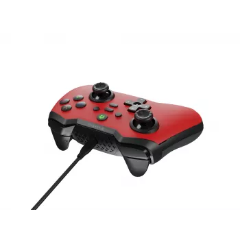 GENESIS Mangan 300 Red USB spēļu kontrolieris Analogs / Digitāls Android, Nintendo Switch, PC