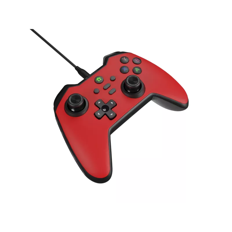 GENESIS Mangan 300 Red USB spēļu kontrolieris Analogs / Digitāls Android, Nintendo Switch, PC
