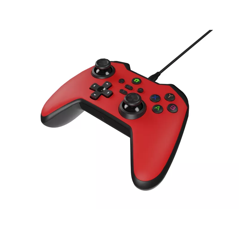 GENESIS Mangan 300 Red USB spēļu kontrolieris Analogs / Digitāls Android, Nintendo Switch, PC