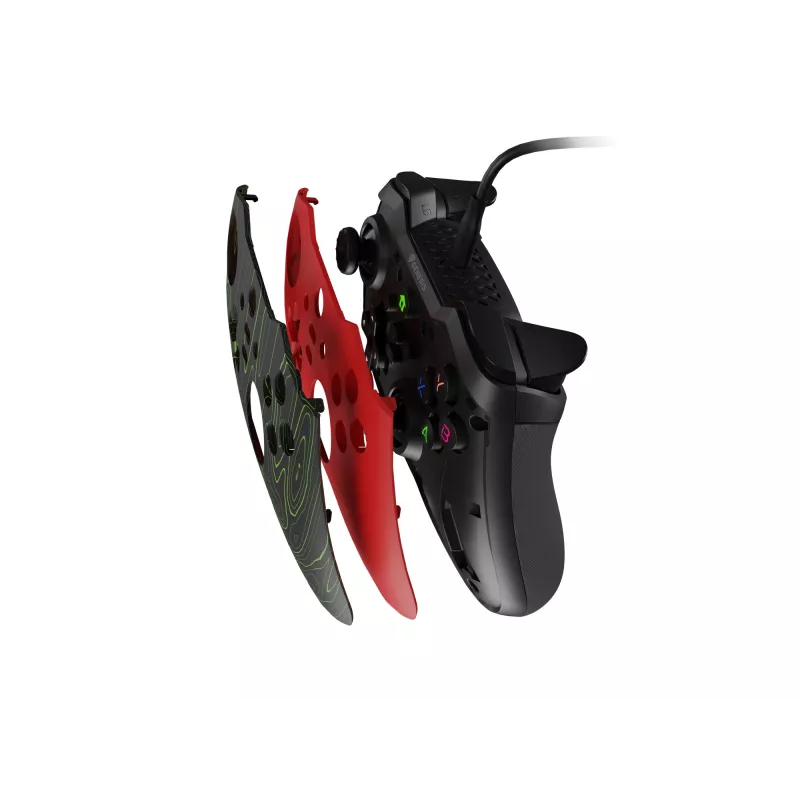 GENESIS Mangan 300 Red USB spēļu kontrolieris Analogs / Digitāls Android, Nintendo Switch, PC