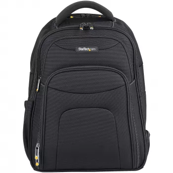 StarTech.com 15,6 colu klēpjdatora mugursoma ar izņemamu piederumu organizatora maciņu - Profesionāla IT tehniķa mugursoma darbam/ceļojumiem/pārvietošanās - Ergonomiska datora soma - Izturīgs ballistiskais neilons - Klēpjdatora/planšetdatora nodalījumi