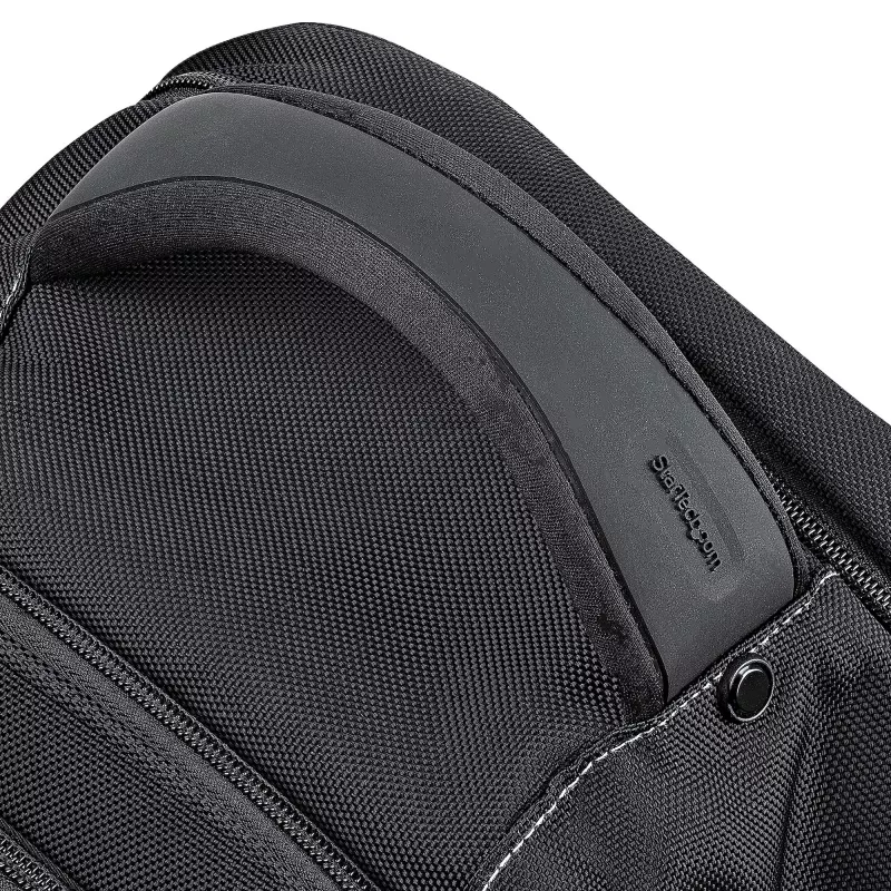 StarTech.com 17,3 collu klēpjdatora mugursoma ar noņemamu piederumu organizatora somiņu - Profesionāla IT tehniskā mugursoma darbam/ceļošanai/braukšanai - Ergonomiska datora soma - Izturīgs ballistiskais neilons - Kabatas piezīmjdatoram/planšetdatoram