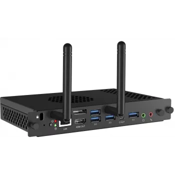 iiyama OPC51204BC-1 dators/darbstacija Intel® Core™ i5 i5-12450H 8 GB DDR4-SDRAM 256 GB SSD Windows 11 IoT Enterprise Mini PC melns