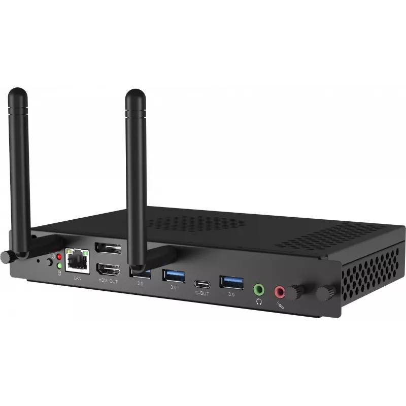 iiyama OPC51204BC-1 dators/darbstacija Intel® Core™ i5 i5-12450H 8 GB DDR4-SDRAM 256 GB SSD Windows 11 IoT Enterprise Mini PC melns