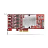 StarTech.com 4 portu USB Type-C PCIe karte, USB 3.2 10 Gbps, USB-C PCI Express paplašināšanas karte, 4 neatkarīgi USB kontrolleri, Windows/Linux/macOS, TAA atbilstoša