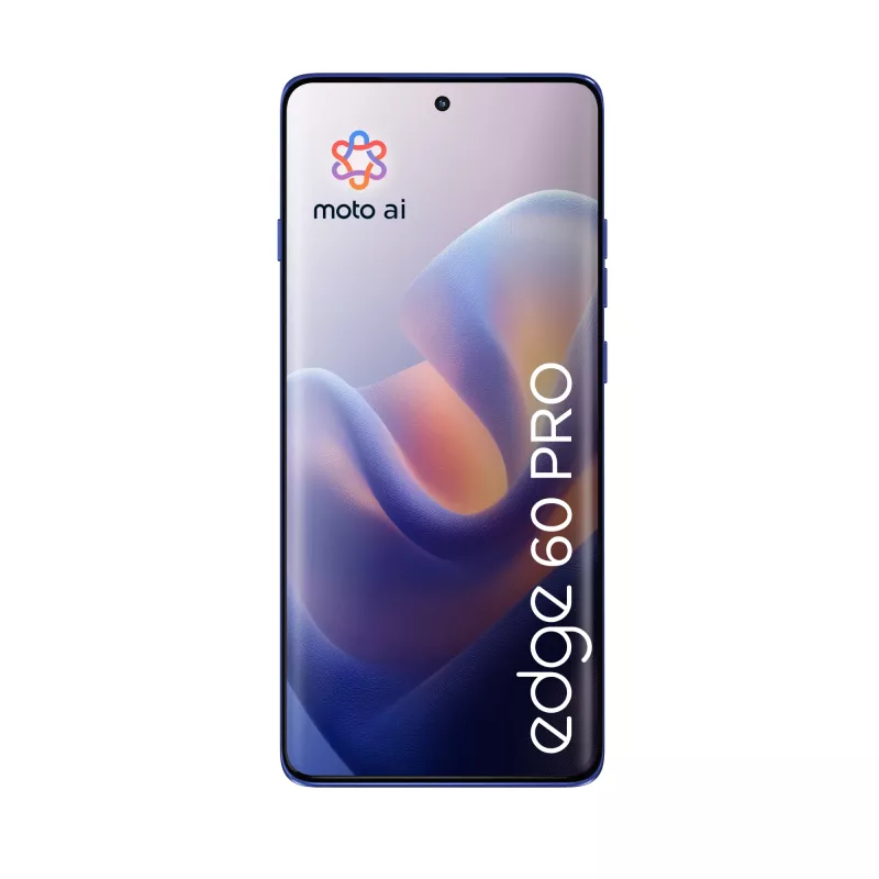 Motorola edge 60 pro 16,9 cm (6,67 collu) Divu SIM kartu Android 15 5G USB Type-C 12 GB 512 GB 6000 mAh Zils