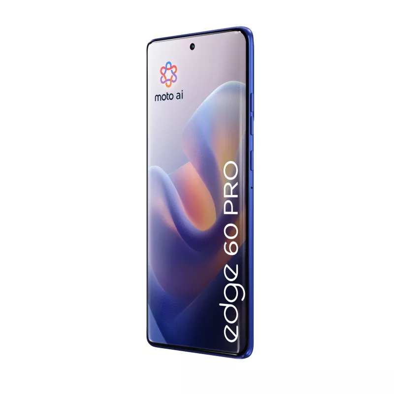 Motorola edge 60 pro 16,9 cm (6,67 collu) Divu SIM kartu Android 15 5G USB Type-C 12 GB 512 GB 6000 mAh Zils