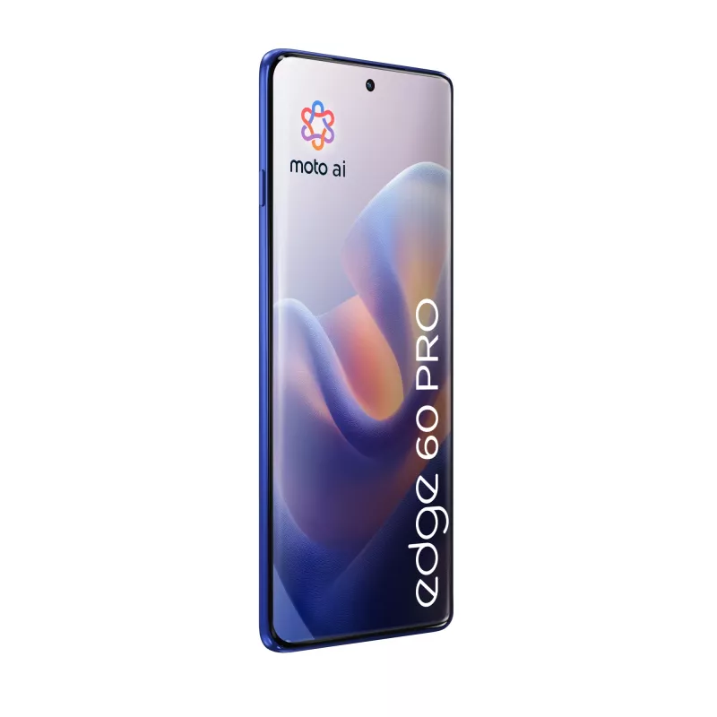 Motorola edge 60 pro 16,9 cm (6,67 collu) Divu SIM kartu Android 15 5G USB Type-C 12 GB 512 GB 6000 mAh Zils