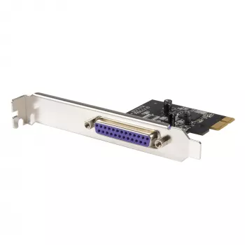 StarTech.com 1 porta paralēlā PCIe karte - PCI Express uz paralēlo DB25 adaptera karti - galddatora paplašināšanas LPT kontrolieris printeriem, skeneriem un ploteriem - SPP/ECP - standarta/zema profila