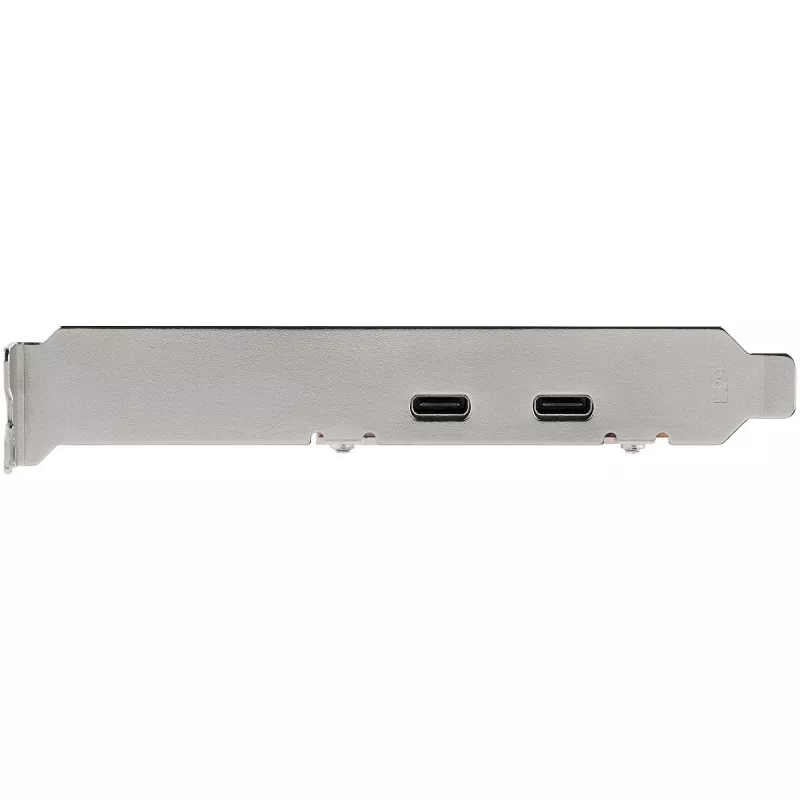 StarTech.com 2 portu USB 3.2 Gen 2 PCIe karte, USB-C 10Gbps SuperSpeed PCI Express 3.0 x4 kontrollera karte, USB Type-C adaptera karte, tikai dati, Windows/macOS/Linux, TAA