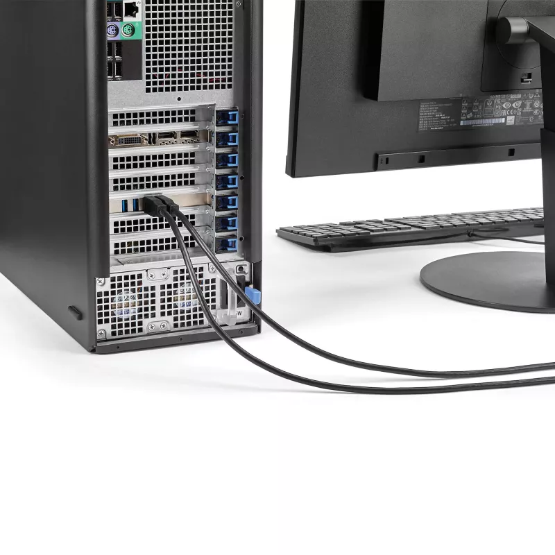 StarTech.com 4 portu USB 3.0 PCIe karte ar 4 speciāliem 5 Gbps kanāliem (USB 3.1 Gen 1) – UASP – SATA / LP4 barošana – PCI Express adaptera karte