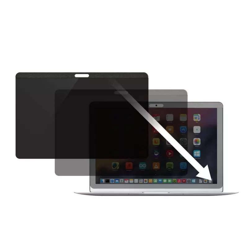 StarTech.com klēpjdatora privātuma ekrāns 13 collu MacBook Pro un MacBook Air — magnētisks, noņemams drošības filtrs — zilās gaismas samazinošs ekrāna aizsargs 16:10 — matēts/spīdīgs — +/-30 grādu