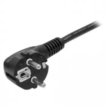 StarTech.com 2m (6 pēdu) datora strāvas vads, 18AWG, EU Schuko uz C13 strāvas vads, 250V 10A, melns rezerves maiņstrāvas vads, TV/monitora strāvas kabelis, Schuko CEE 7/7 uz IEC 60320 C13 strāvas vads - datora barošanas bloka strāvas kabelis
