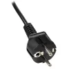 StarTech.com 1 m (3 pēdas) klēpjdatora strāvas vads, EU Schuko–C5, 2,5 A, 250 V, 18AWG, piezīmjdatora / klēpjdatora maiņas maiņstrāvas vads, strāvas bloka vads, klēpjdatora lādētāja kabelis, „Āboliņa lapa” / „Mikija peles” strāvas vads