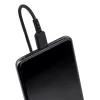 StarTech.com 20in (50cm) USB C uzlādes kabelis, spirālveida lieljaudas ātrā uzlāde un sinhronizācija USB-C kabelis, USB 2.0 Type-C kabelis, izturīga aramīda šķiedra, izturīgs vīrieša-vīrieša USB kabelis, melns