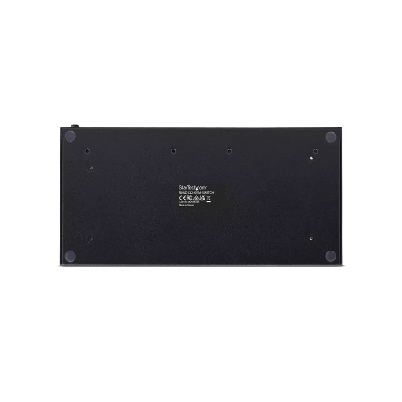 StarTech.com 8-portu DisplayPort KVM slēdzis ar 1U statīva montāžas komplektu, 4K 60Hz DP 1.2, pārslēgšana ar spiedpogām un karstajiem taustiņiem, 4-portu USB centrmezgls, neatkarīgs no operētājsistēmas, atbilst TAA