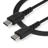 StarTech.com 2m USB C uzlādes kabelis - Izturīga ātrā uzlāde un sinhronizācija RUSB2CC2MB