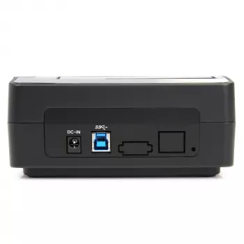 StarTech.com viena nodalījuma USB 3.0 uz SATA cietā diska dokstacija, USB 3.0 (5 Gbps) cietā diska doks, ārēja 2,5/3,5 collu SATA I/II/III HDD/SSD dokstacija, augšējās ielādes cietā diska nodalījums