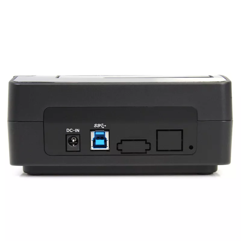 StarTech.com viena nodalījuma USB 3.0 uz SATA cietā diska dokstacija, USB 3.0 (5 Gbps) cietā diska doks, ārēja 2,5/3,5 collu SATA I/II/III HDD/SSD dokstacija, augšējās ielādes cietā diska nodalījums
