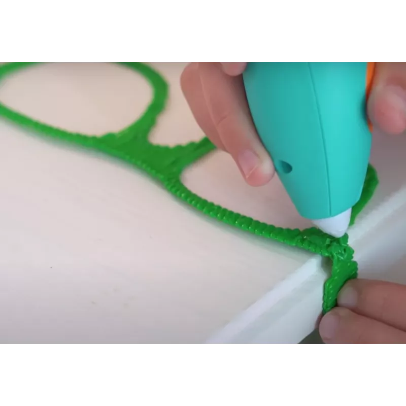 3Doodler Start Plus 3D pildspalva 0.77 mm Tirkīza, Dzeltena