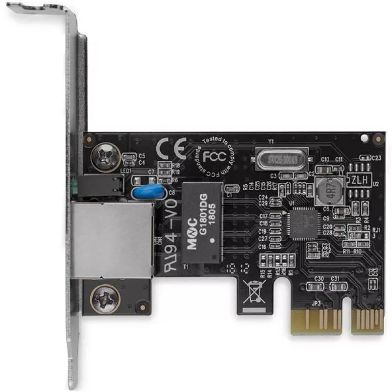 StarTech.com 1 Port PCI Express PCIe Gigabit NIC Server Adapter tīkls Card - Low Profile