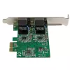 StarTech.com Dual Port Gigabit PCI Express Server tīkla adapteris Card - PCIe NIC