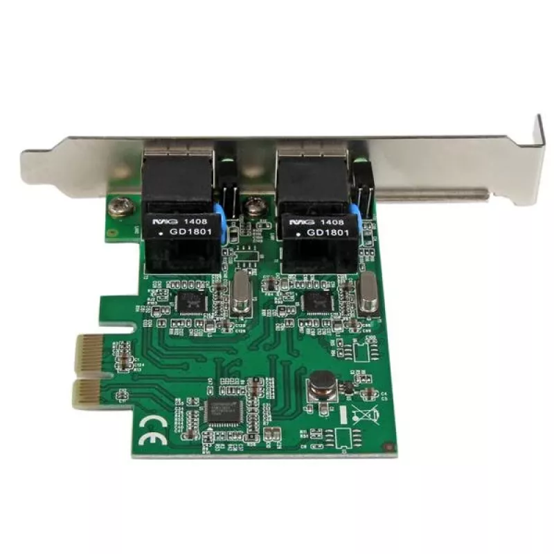 StarTech.com Dual Port Gigabit PCI Express Server tīkla adapteris Card - PCIe NIC