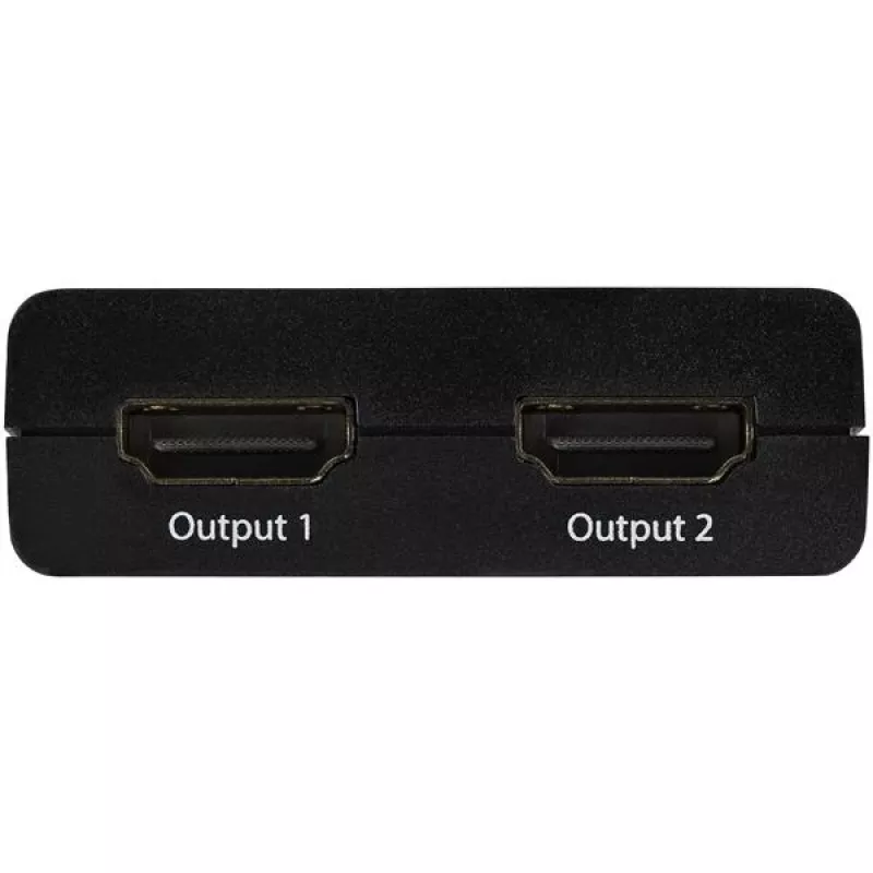 StarTech.com 4K HDMI 2 portu video sadalītājs - 1x2 HDMI sadalītājs - barošana caur USB vai barošanas adapteri - 4K 30Hz