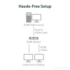 StarTech.com 4K HDMI 2 portu video sadalītājs - 1x2 HDMI sadalītājs - barošana caur USB vai barošanas adapteri - 4K 30Hz
