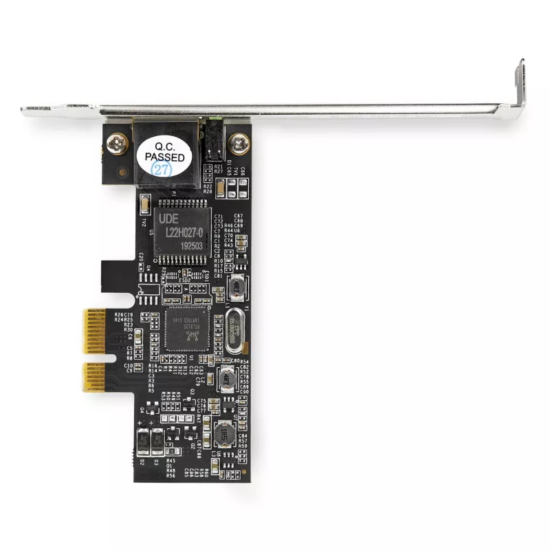 StarTech.com 2.5Gbps 2.5GBASE-T PCIe tīkla karte, iekšēja, vadu, PCI Express, Ethernet, 2500 Mbit/s, melna