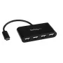 StarTech.com 4-portu USB-C centrmezgls - Mini centrmezgls - USB-C uz 4x USB-A - USB 2.0