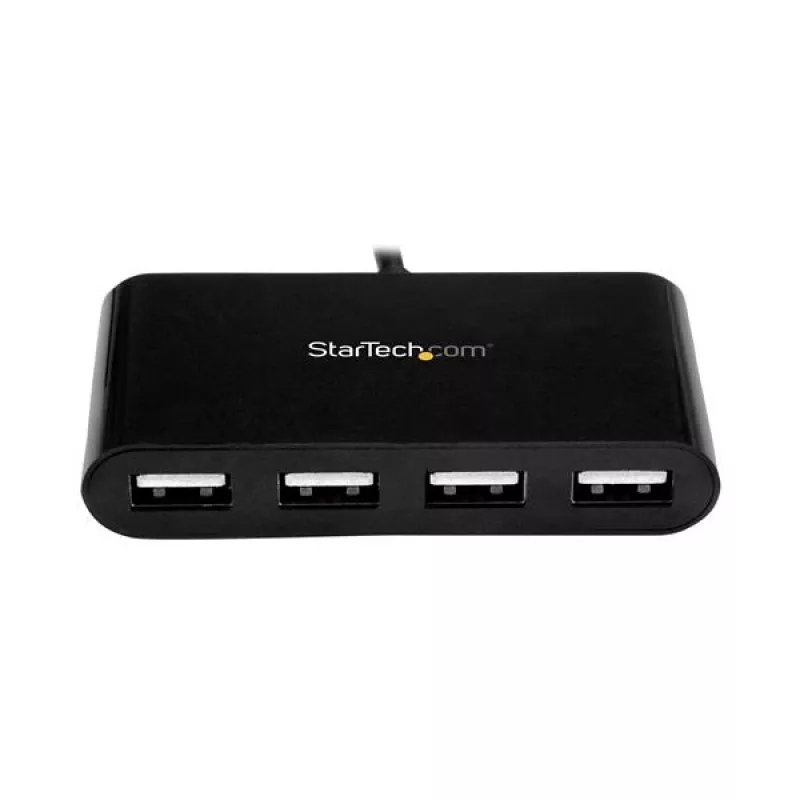 StarTech.com 4-portu USB-C centrmezgls - Mini centrmezgls - USB-C uz 4x USB-A - USB 2.0