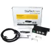 StarTech.com 4 portu USB 2.0 centrālmezgls - metāla industriālais USB-A centrālmezgls - DIN sliežu, sienas vai galda montējams USB datu centrālmezgls - TAA atbilstošs USB paplašinātāja centrālmezgls