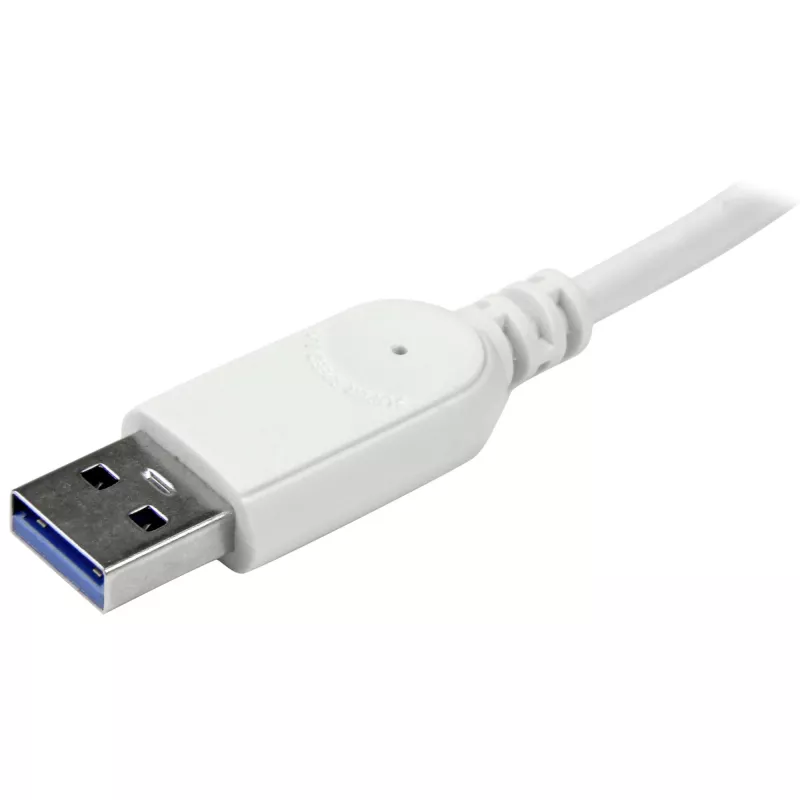 StarTech.com 4 portu USB centrmezgls, USB A uz 4x USB-A pieslēgvietām, USB 5Gbps, izturīgs dizains, ar kopnes barošanu, pārnēsājams klēpjdatora USB 3.0 centrmezgls