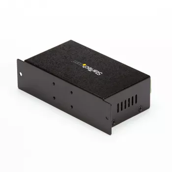 StarTech.com 7 portu USB 2.0 centrmezgls – metāla industriāls USB-A centrmezgls ar ESD aizsardzību un 350 W pārsprieguma aizsardzību – DIN sliedes, sienas vai galda montāžai – TAA atbilstošs USB paplašinātājs