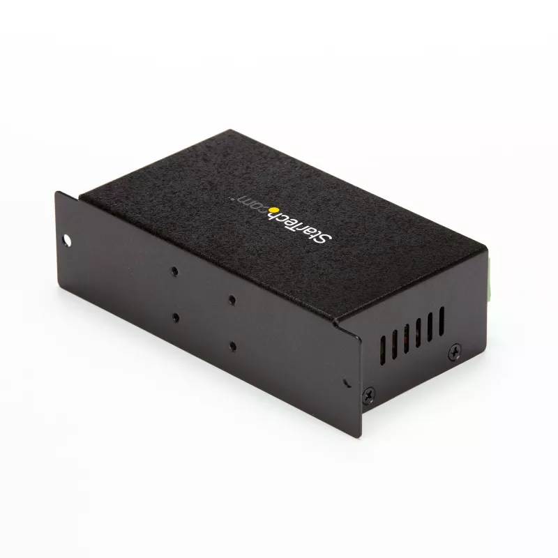 StarTech.com 7 portu USB 2.0 centrmezgls – metāla industriāls USB-A centrmezgls ar ESD aizsardzību un 350 W pārsprieguma aizsardzību – DIN sliedes, sienas vai galda montāžai – TAA atbilstošs USB paplašinātājs