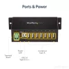 StarTech.com 7 portu USB 2.0 centrmezgls – metāla industriāls USB-A centrmezgls ar ESD aizsardzību un 350 W pārsprieguma aizsardzību – DIN sliedes, sienas vai galda montāžai – TAA atbilstošs USB paplašinātājs
