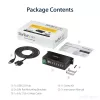 StarTech.com 7 portu USB 2.0 centrmezgls – metāla industriāls USB-A centrmezgls ar ESD aizsardzību un 350 W pārsprieguma aizsardzību – DIN sliedes, sienas vai galda montāžai – TAA atbilstošs USB paplašinātājs
