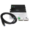 StarTech.com 7 portu rūpnieciskais USB 3.0 centrmezgls ar ESD aizsardzību~7 portu USB 3.0 centrmezgls (5 Gbps) - metāla rūpnieciskais USB-A centrmezgls ar ESD aizsardzību un 350 W pārsprieguma aizsardzību - DIN sliedes, sienas vai galda stiprinājums - TAA atbilstošs USB paplašinātājs