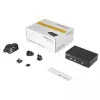 StarTech.com 2 portu USB HDMI KVM slēdzis ar audio un USB 2.0 centrmezglu