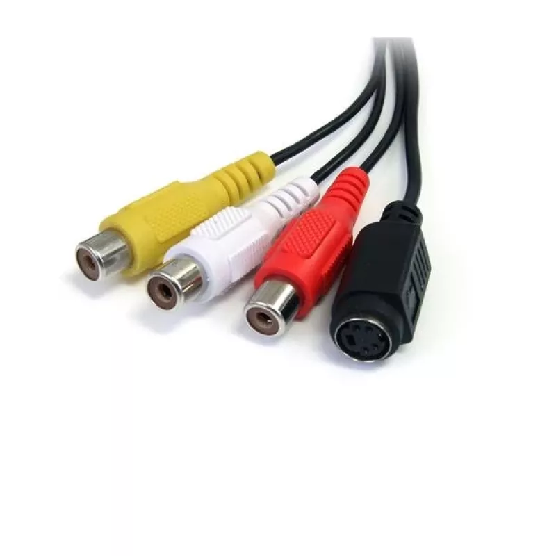 StarTech.com USB video uztveršanas adaptera kabelis – S-Video/Composite uz USB 2.0 SD video uztveršanas ierīces kabelis – TWAIN atbalsts – analogais-digitālais pārveidotājs multivides glabāšanai – tikai Windows