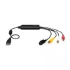 StarTech.com USB video uztveršanas adaptera kabelis – S-Video/Composite uz USB 2.0 SD video uztveršanas ierīces kabelis – TWAIN atbalsts – analogais-digitālais pārveidotājs multivides glabāšanai – tikai Windows