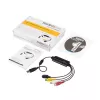StarTech.com USB video uztveršanas adaptera kabelis – S-Video/Composite uz USB 2.0 SD video uztveršanas ierīces kabelis – TWAIN atbalsts – analogais-digitālais pārveidotājs multivides glabāšanai – tikai Windows