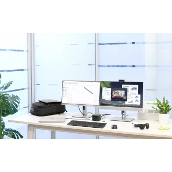 HP Atslēgas kabeļa bloķētājs 10 mm, 1,83 m, Apaļā atslēga, Cinkots tērauds, Melns
