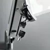 StarTech.com VESA stiprinājuma adapteris planšetdatoriem no 7,9 līdz 12,5 collām – līdz 2 kg (4,4 mārciņām) – 75x75/100x100 VESA modeļi – universāla pretzagšanas VESA planšetdatora skava – drošs planšetdatora stiprinājums – melns