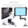StarTech.com VESA stiprinājuma adapteris planšetdatoriem no 7,9 līdz 12,5 collām – līdz 2 kg (4,4 mārciņām) – 75x75/100x100 VESA modeļi – universāla pretzagšanas VESA planšetdatora skava – drošs planšetdatora stiprinājums – melns